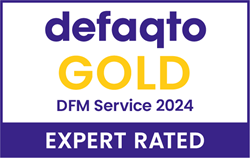 Defaqto DFM Gold Service award 2023